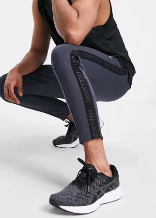 Спортивные штаны с лампасами Lyle & Scott Sport-Серый