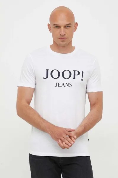 Хлопковая футболка Joop!, белый