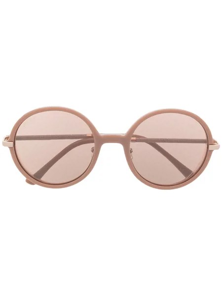 Jimmy Choo Eyewear солнцезащитные очки в круглой оправе