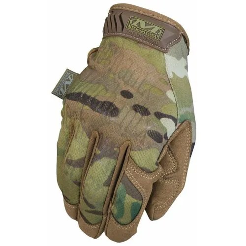 Перчатки Mechanix, зеленый, мультиколор