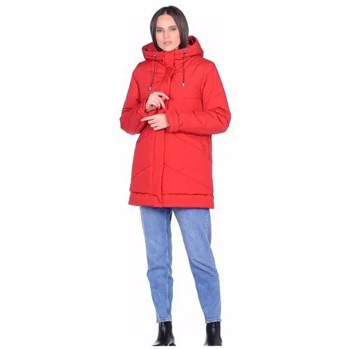 Куртка Maritta, размер 50(60RU), красный