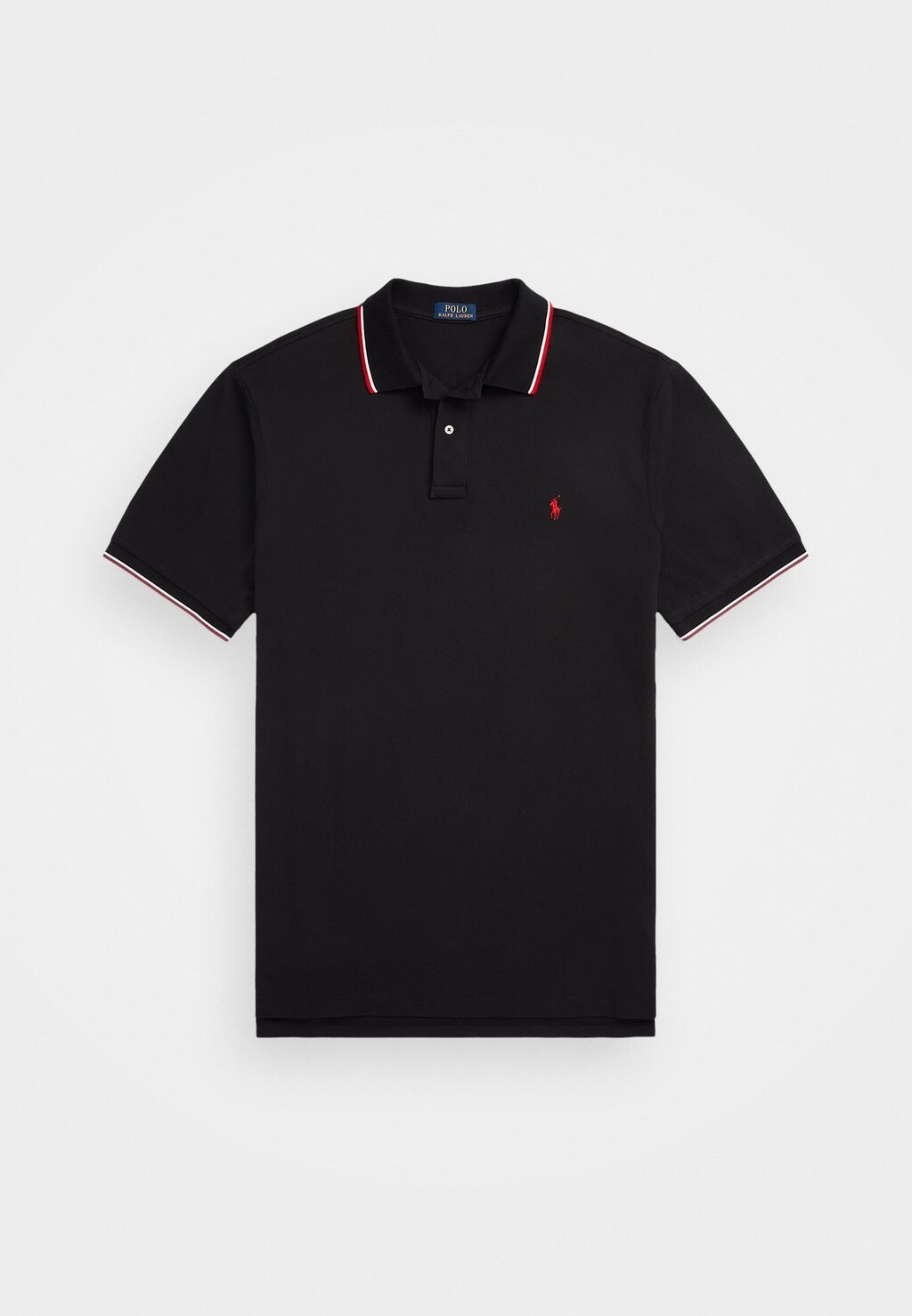 Поло MESH POLO SHIRT Ralph Lauren, черный