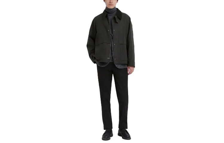 Костюм Брюки Мужские Черные Uniqlo, черный