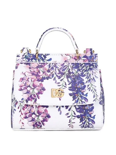 Dolce & Gabbana Kids сумка на плечо Sicily с цветочным принтом