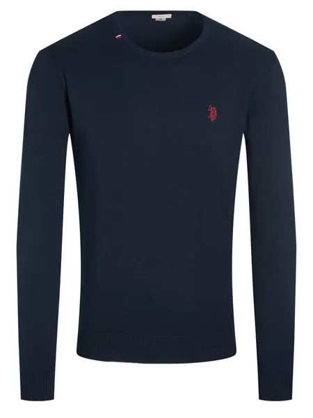 Пуловер U.S. Polo Assn., темно-синий
