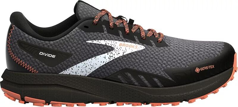 Мужские кроссовки для бега по пересеченной местности Brooks Divide 4 GTX, черный