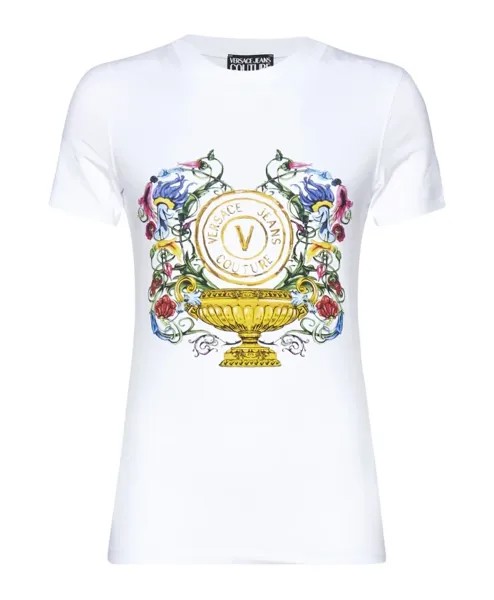Стильная футболка от Versace Jeans Couture, белый