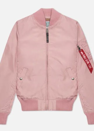 Женская куртка бомбер Alpha Industries MA-1 TT, цвет розовый, размер M