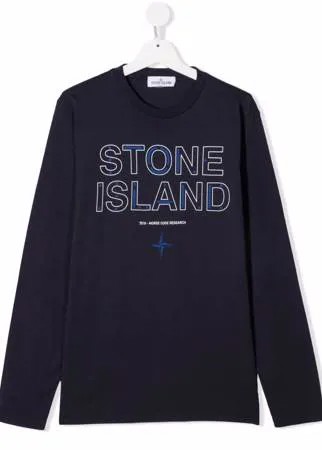 Stone Island Junior толстовка с логотипом