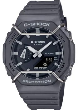 Японские наручные  мужские часы Casio GA-2100PTS-8A. Коллекция G-Shock