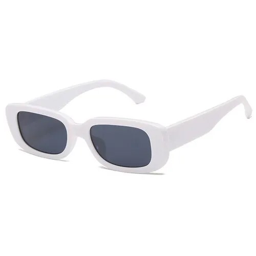 Солнцезащитные очки  S00017, белый, черный