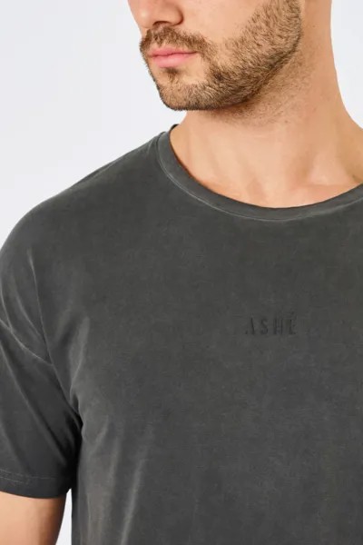 Футболка мужская ASHE Garment Dyed, Серый