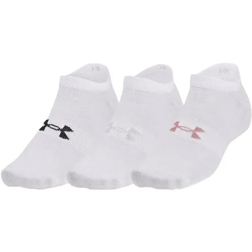 Носки Under Armour, комплект, 3 пары, размер INT:M, белый