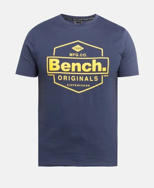Футболка Bench, темно-синий