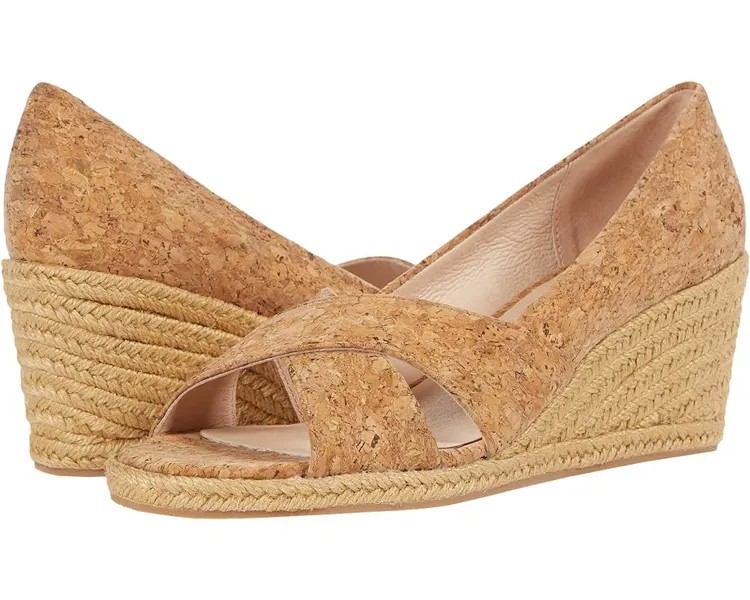 Туфли Jack Rogers Palmer Crisscross Wedge Espadrille, цвет Cork