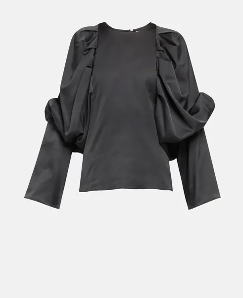 Шерстяная блузка By Malene Birger, черный