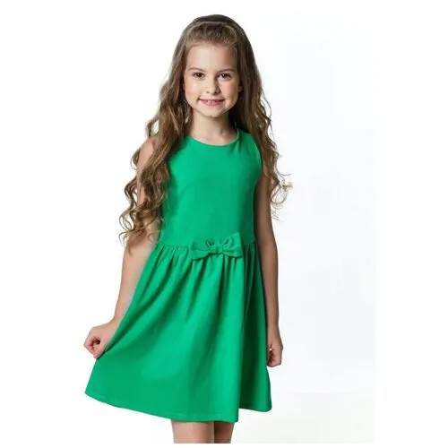 Футболка для девочек Mini Maxi, модель 4409, цвет белый, размер 98