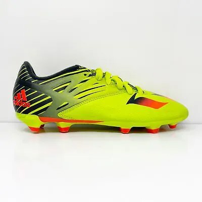 Adidas Boys Messi 15.3 S74695 Зеленые футбольные бутсы Размер 4.5