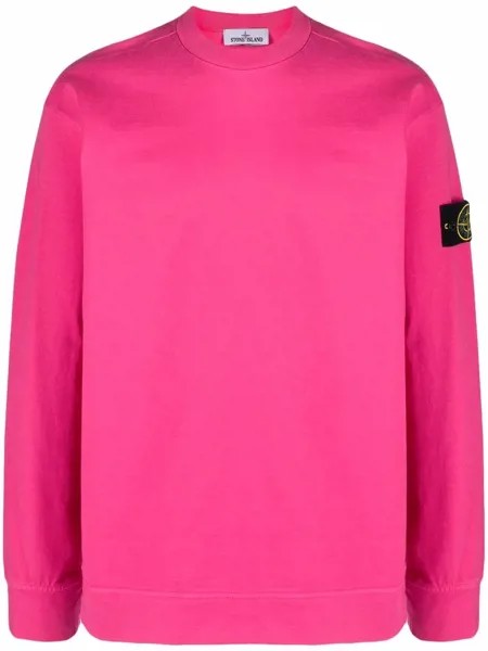 Stone Island джемпер с нашивкой-логотипом