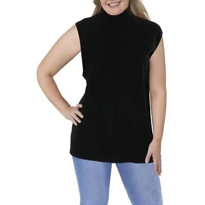 Женская вязаная рубашка с воротником-стойкой Anne Klein, пуловер, свитер, топ плюс BHFO 1637