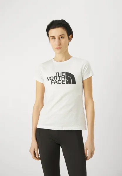 Футболка с принтом EASY TEE The North Face, цвет white