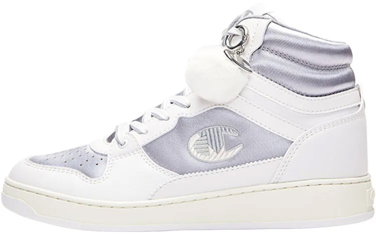 Кроссовки Champion Skateboarding Shoes Women's High-top Gray, серый