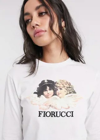 Лонгслив с принтом Fiorucci-Белый