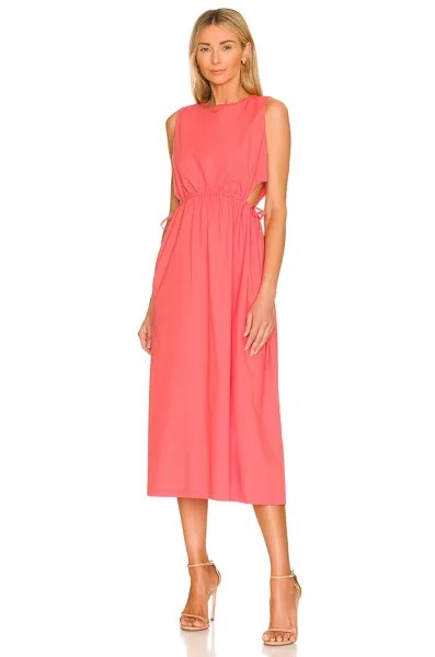 Платье Rails Yvette Cinched Waist, цвет Spiced Coral