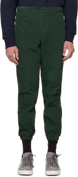 Зеленые брюки со вставками PS by Paul Smith