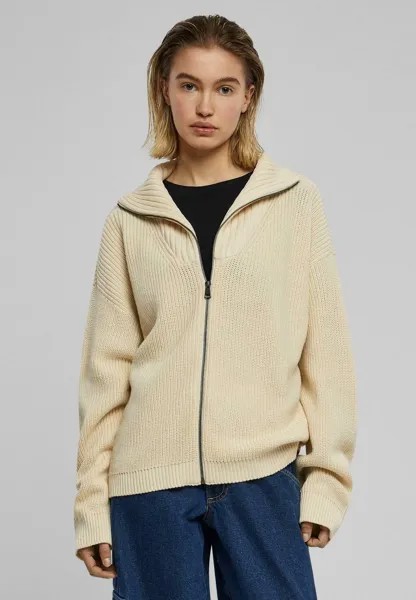 Кардиган Urban Classics ZIP, цвет sand