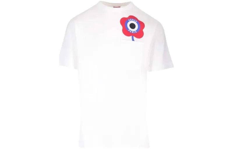 Футболка мужская белая Kenzo, белый