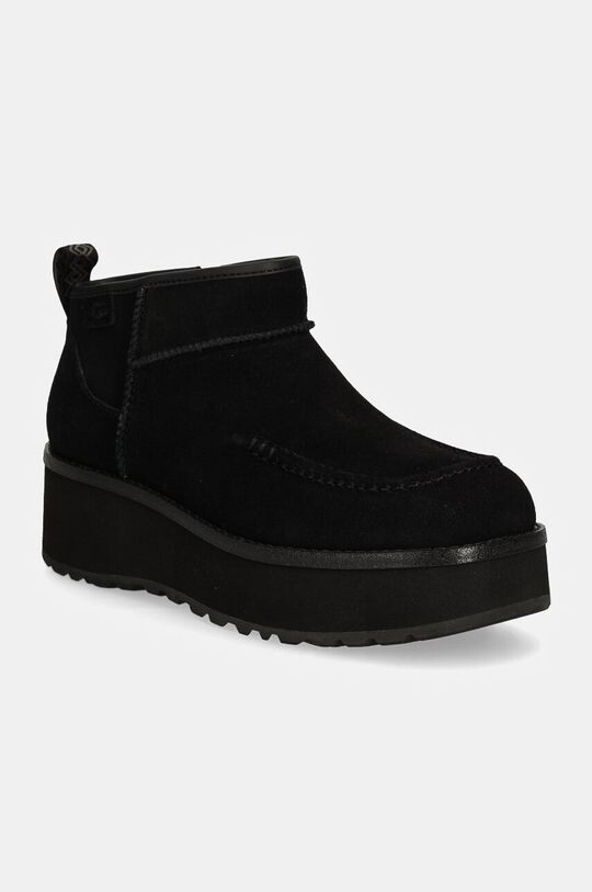 Замшевые зимние ботинки Cityfunc Ultra Mini Ugg, черный