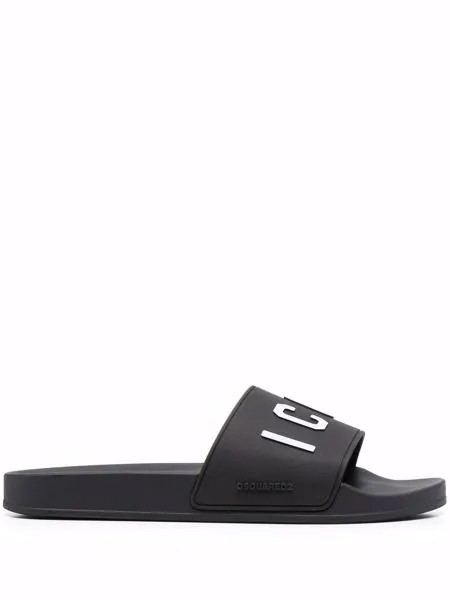 Dsquared2 шлепанцы Icon с логотипом