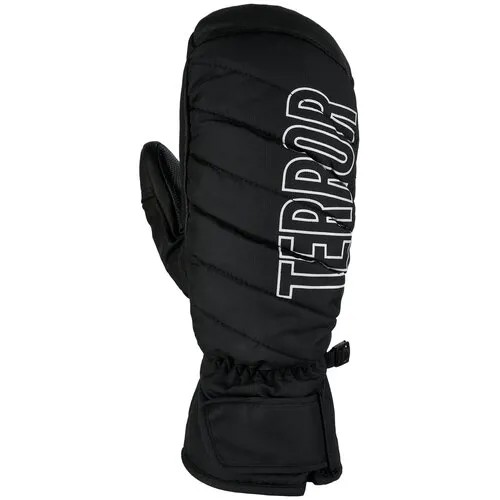 Варежки TERROR - CREW Mitten (Black) (Размер L Цвет Черный )