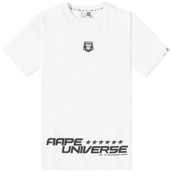 Футболка с номером AAPE Dope, белый