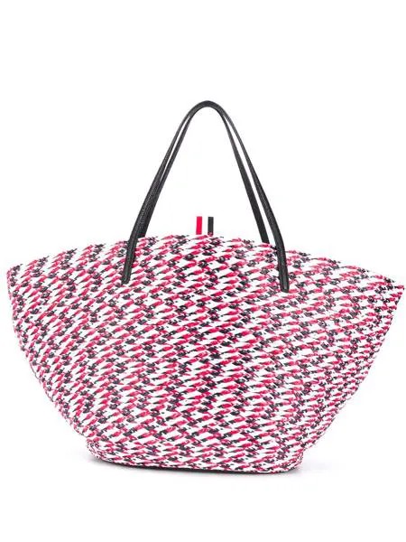 Thom Browne сумка-корзина из рафии