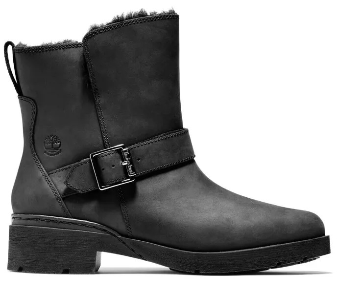 Женские водонепроницаемые байкерские ботинки Timberland Graceyn черного цвета A2FXX