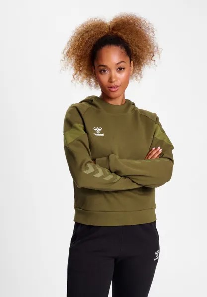 Толстовка TRAVEL Hummel, цвет military olive