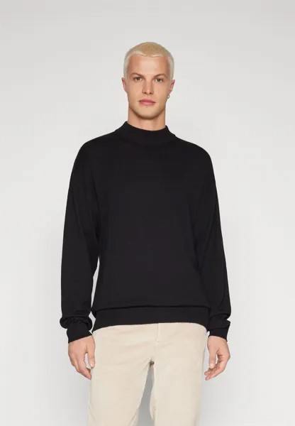 Свитер JJEEMIL MOCK NECK Jack & Jones, черный