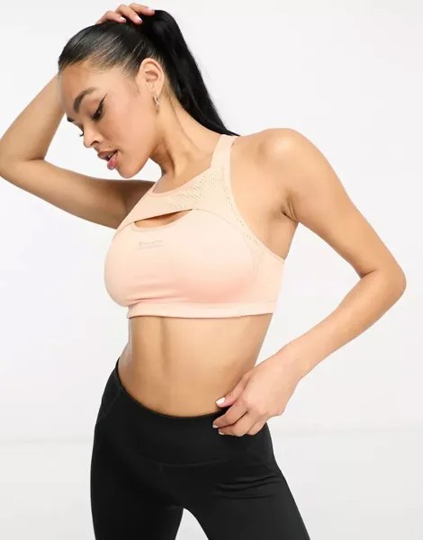 Розовый укороченный топ Shock Absorber Active