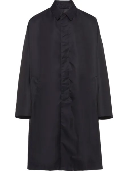 Prada плащ Re-Nylon, черный