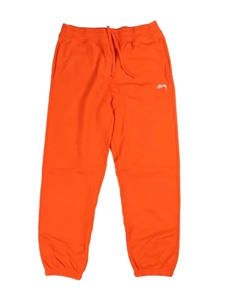 Stüssy спортивные брюки с вышитым логотипом, оранжевый