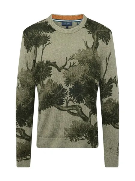 Лонгслив Ted Baker MERSON, цвет Green/Pastel Green/Dark Green