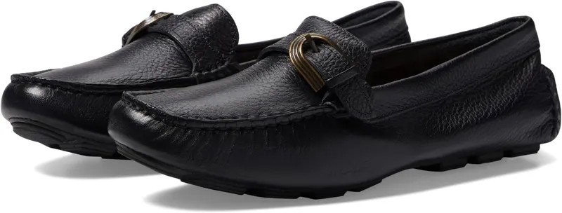 Лоферы Bayview Rib Loafer Rockport, черная кожа