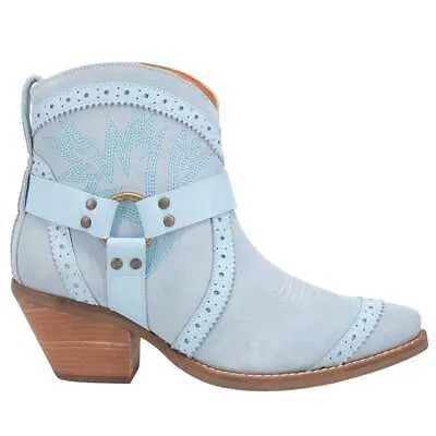 Dingo Gummy Bear Snip Toe Cowboy Boots Womens Blue Casual Boots DI747-410