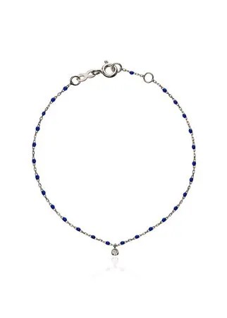 Gigi Clozeau blue WG diamond and white gold bracelet