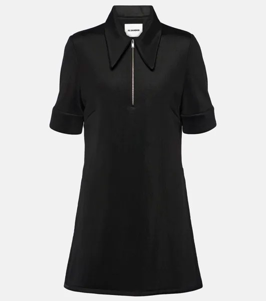 Платье-Поло Jil Sander, черный