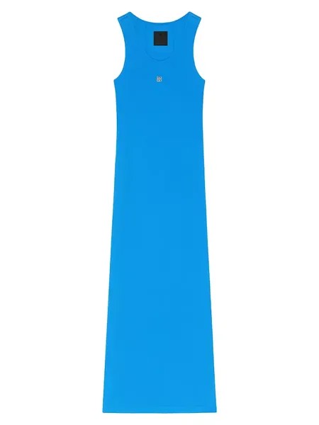 Трикотажное платье-майка Givenchy, синий