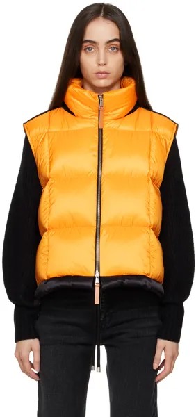 Moncler Genius Moncler x 1952 Оранжевый пуховик Kart