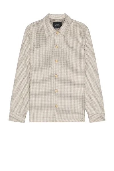 Рубашка Saturdays Nyc Rhodes Padded Overshirt, цвет Bungee